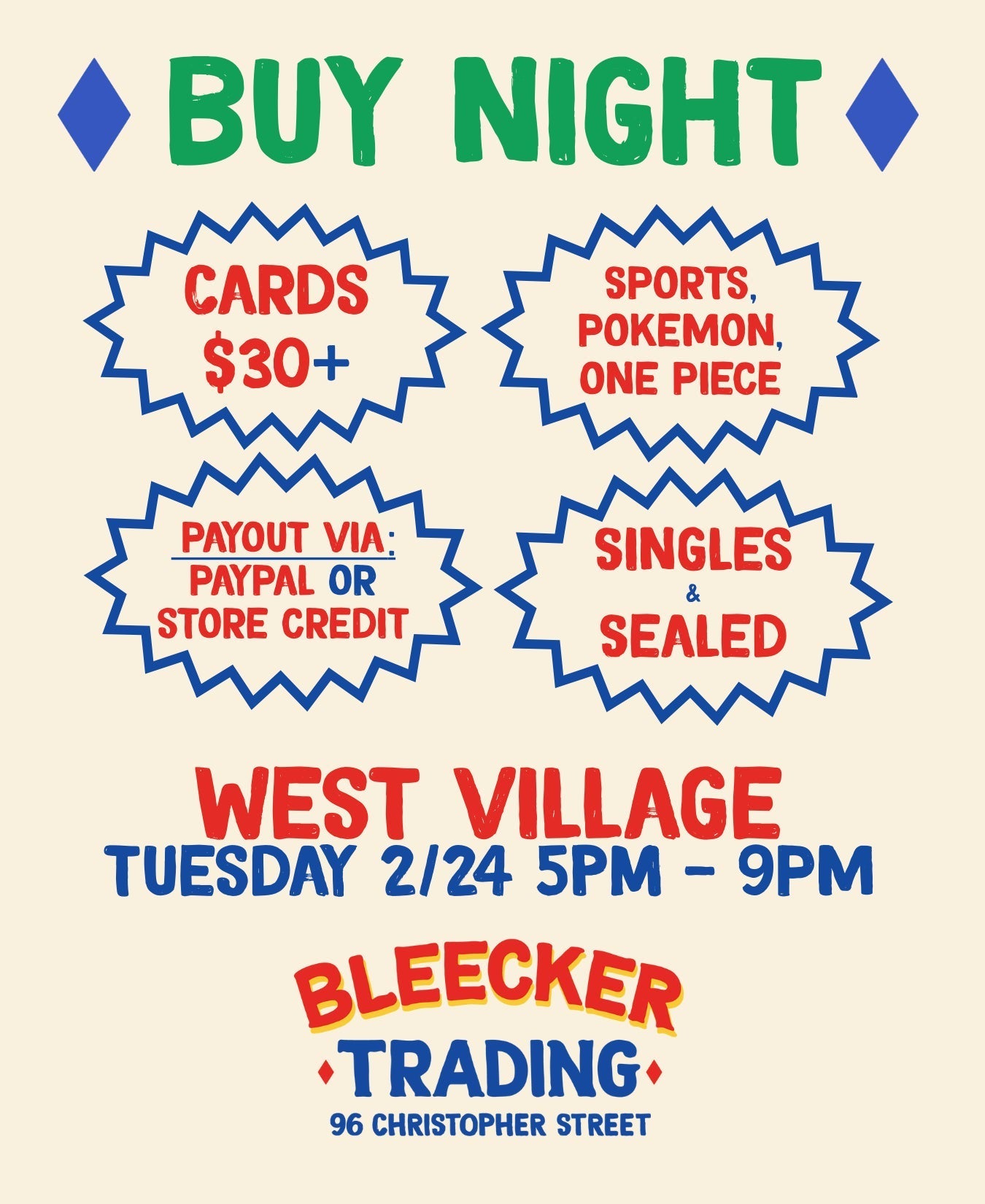 Buy Night (WV) | February 24th 5 PM - 9 PM