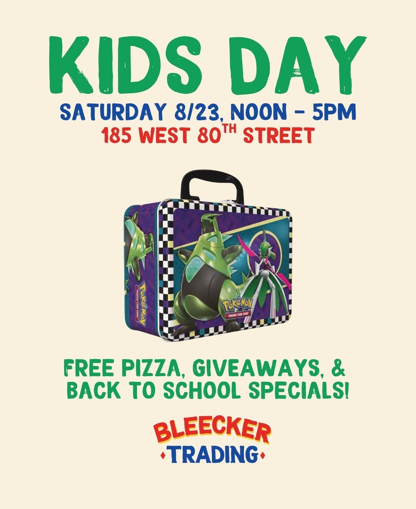 Kids Day | August 23rd Noon - 5 pm