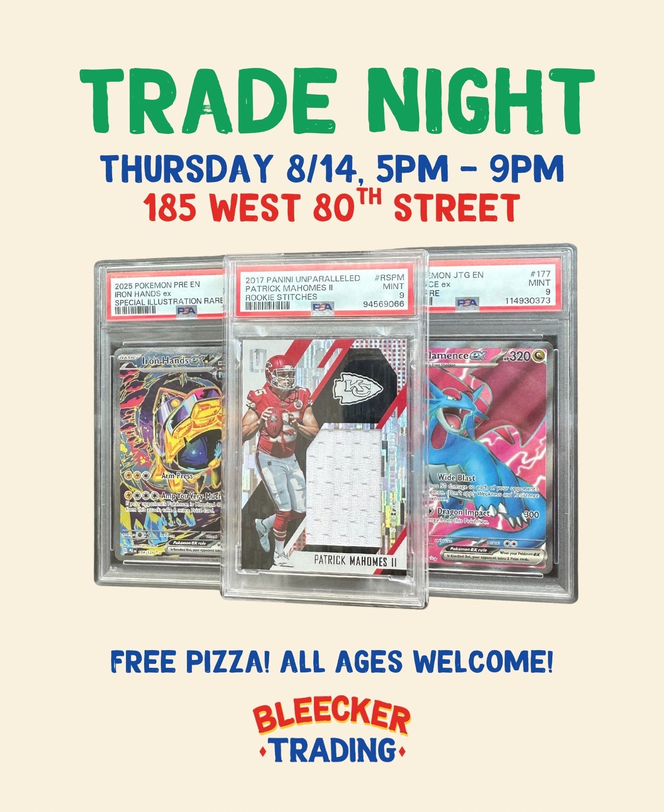 TRADE NIGHT | AUGUST 14TH 5 PM - 9 PM
