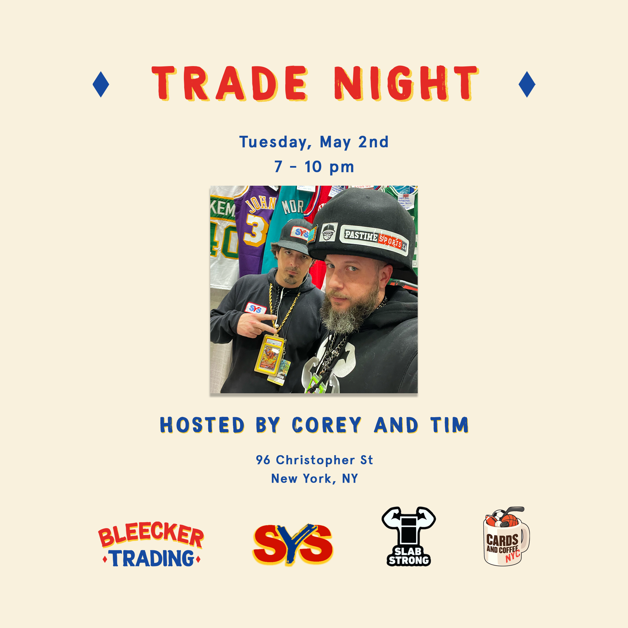 May 2nd Trade Night Hosted By ShowYourSlabs x SlabStrong