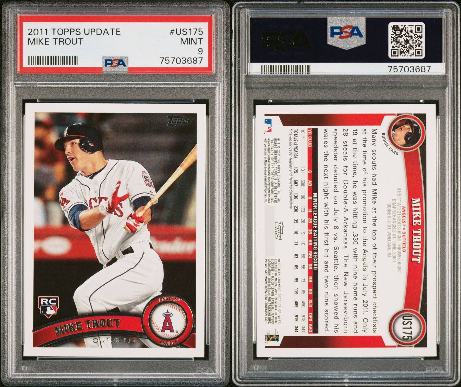 Mike Trout Baseball Cards