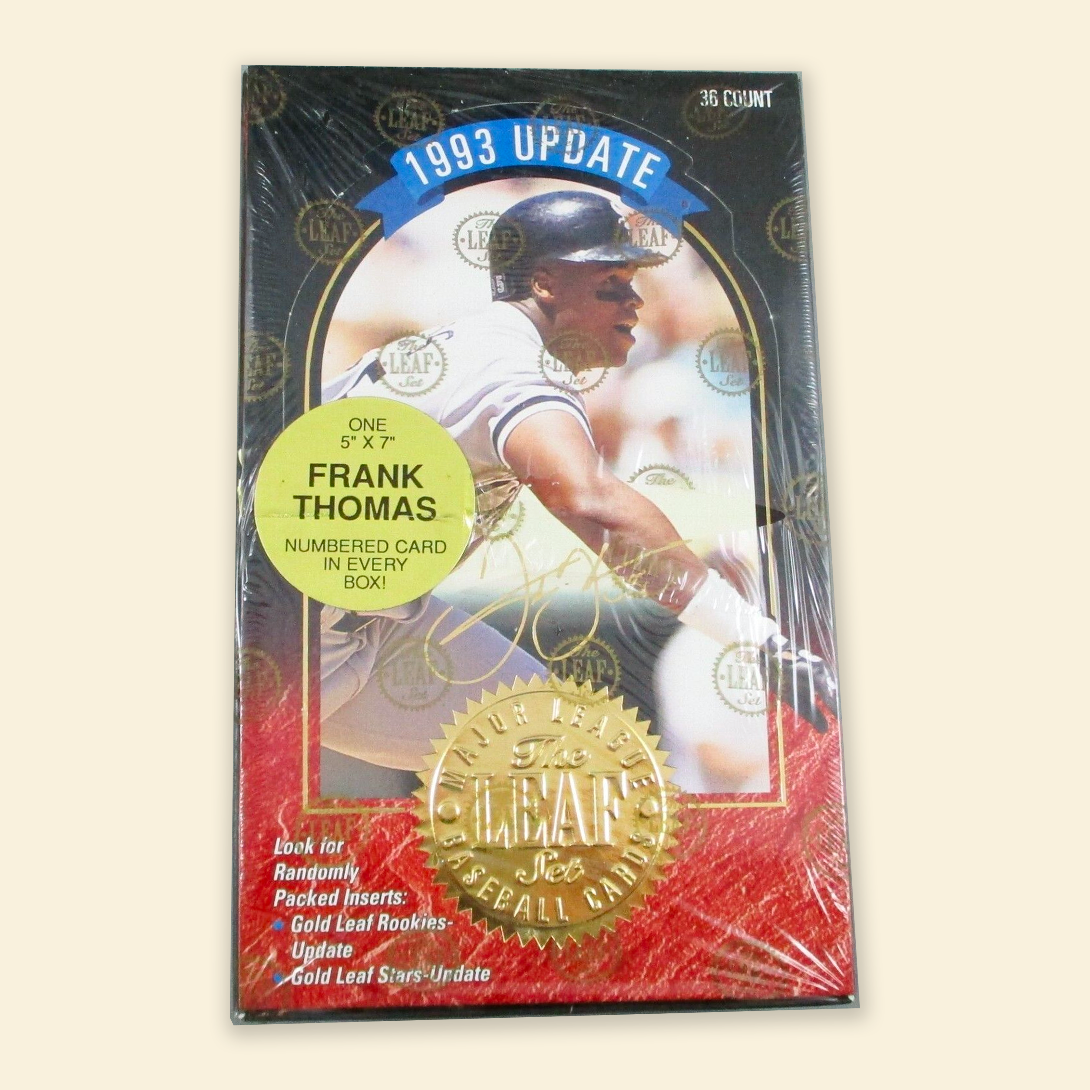 1993 Leaf Update Baseball Sealed Hobby Box