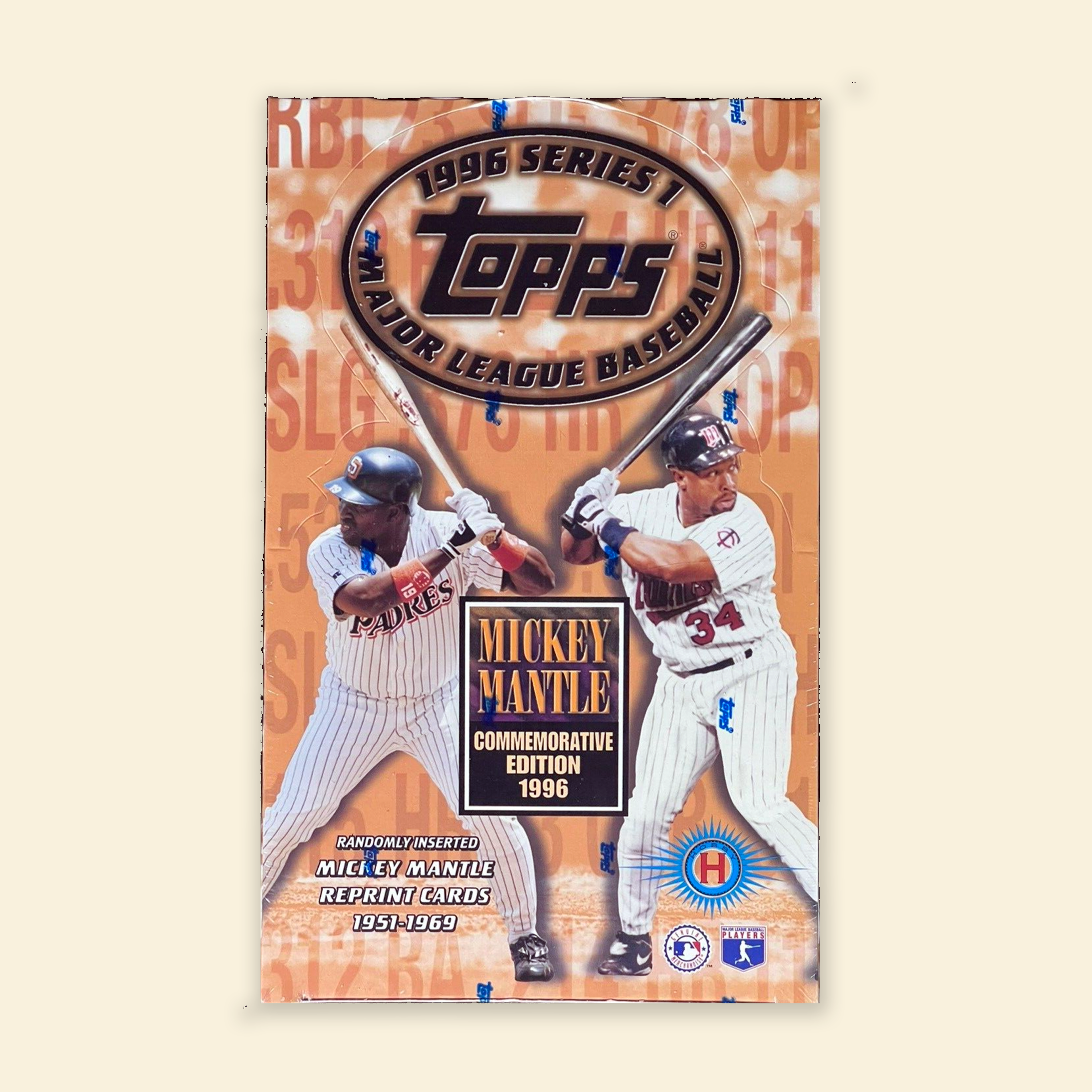 1996 Topps Series 1 Sealed Baseball Hobby Box