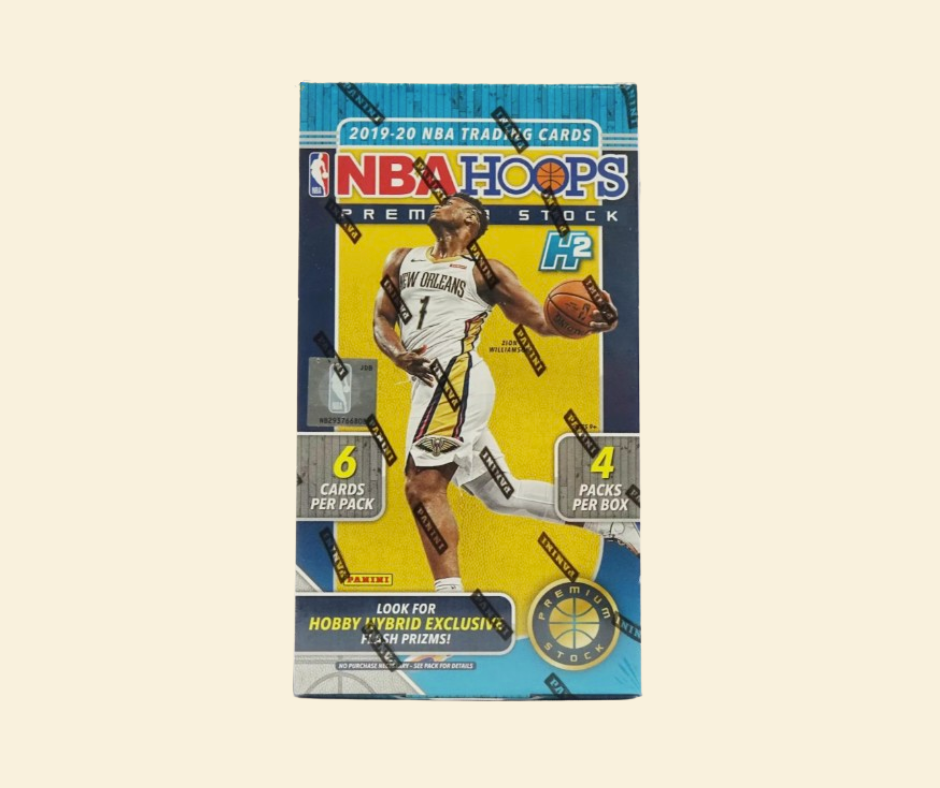 2019-20 Panini Hoops Premium Stock Basketball Hobby Hybrid Box
