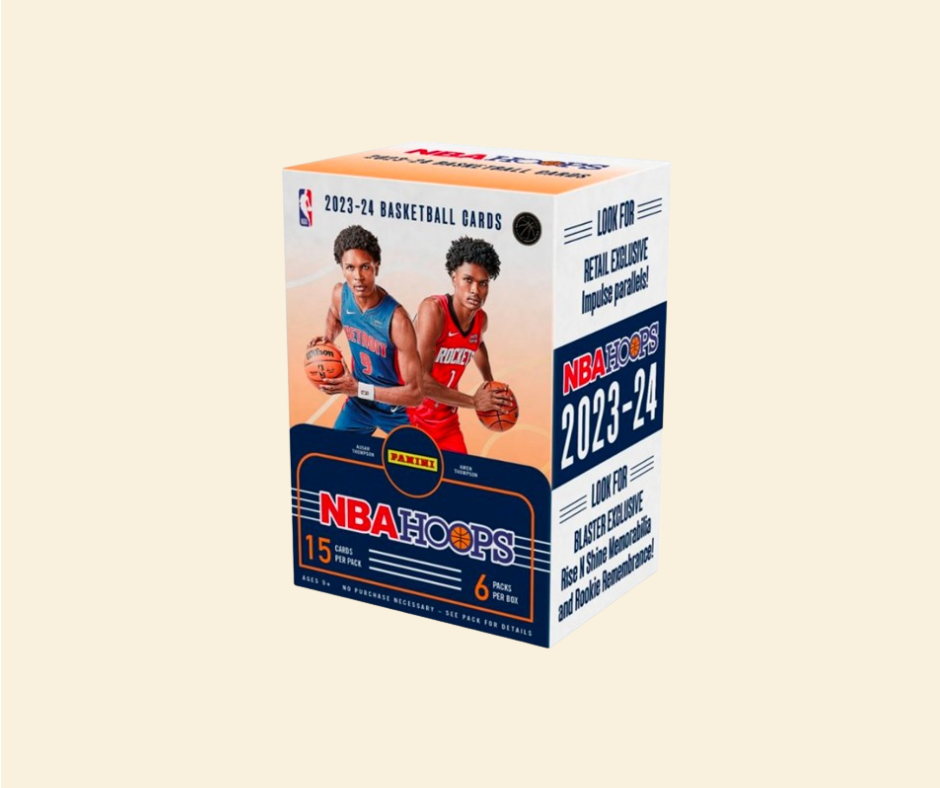2023-2024 Panini NBA Hoops Basketball Sealed Blaster Box