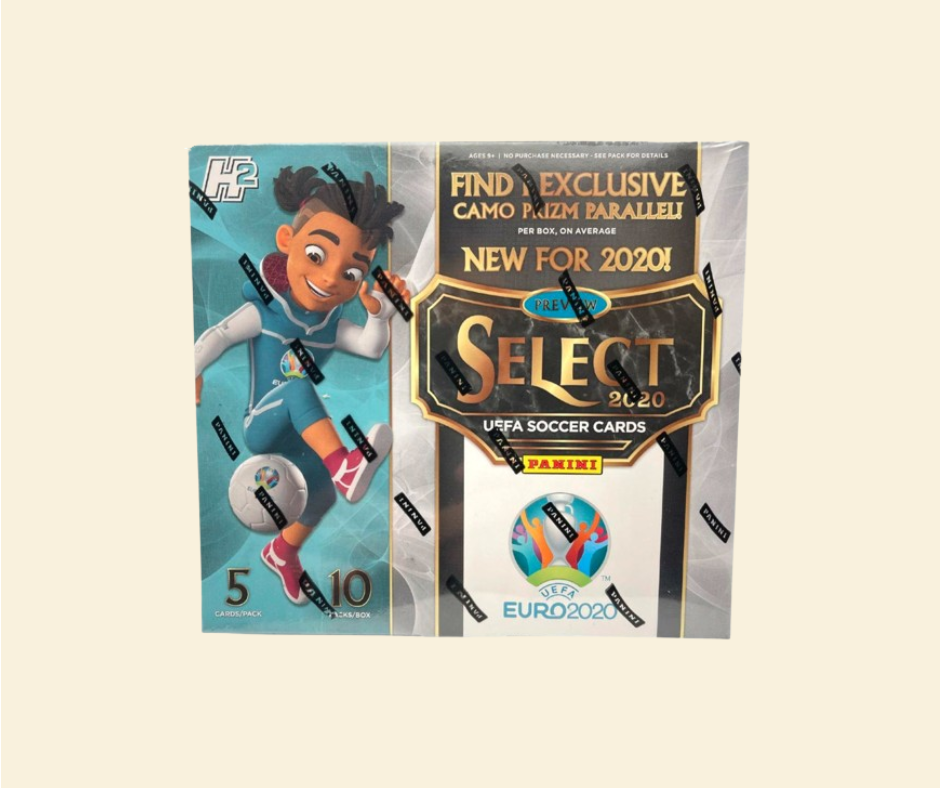 2019-20 Panini Select UEFA Euro Soccer Hobby Hybrid Box