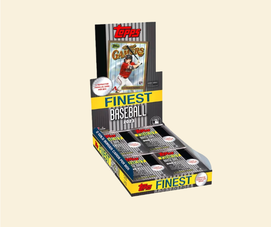 2023 Topps Finest Flashbacks Baseball Factory Sealed Hobby Box