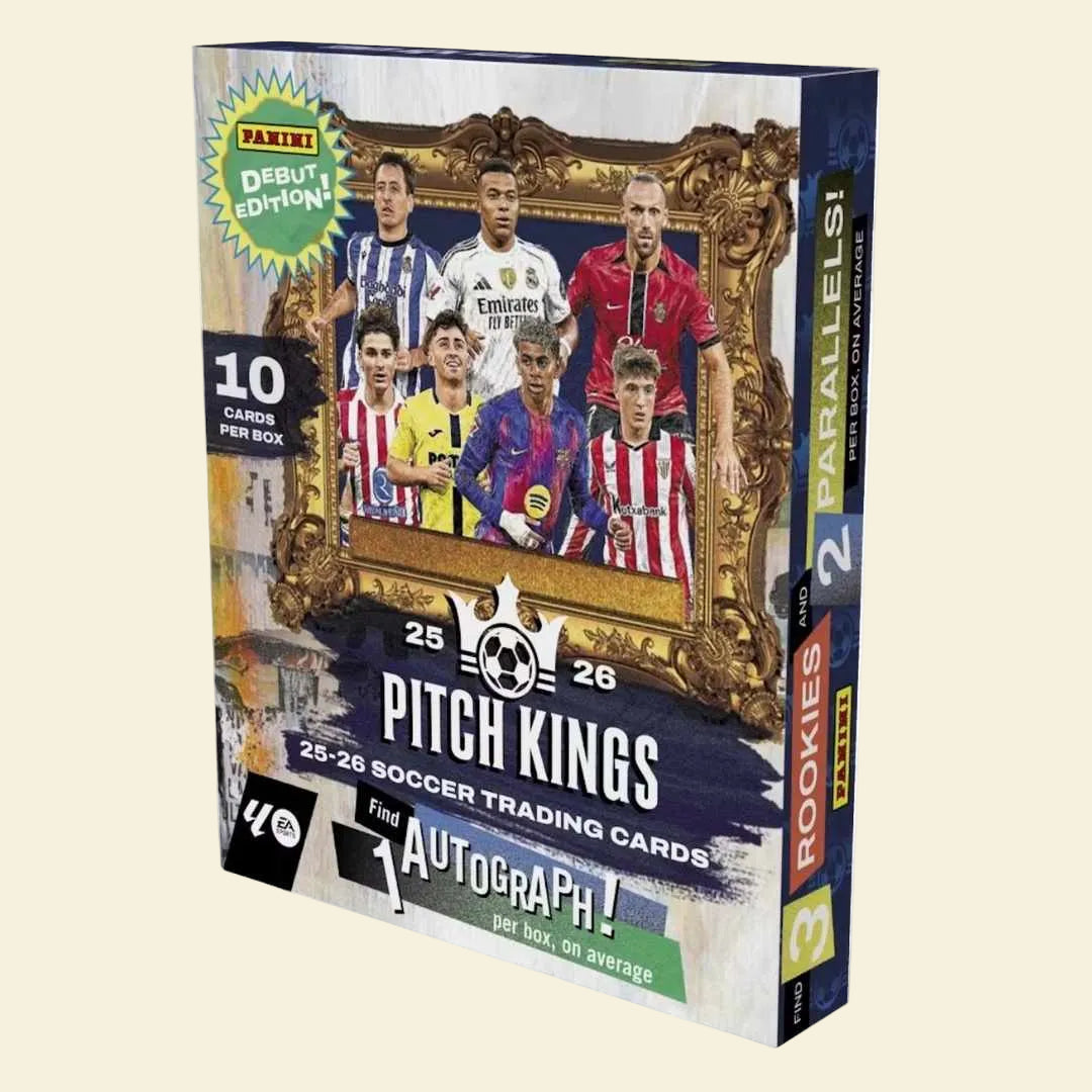 2025-26 Panini Pitch Kings Soccer Hobby International Box