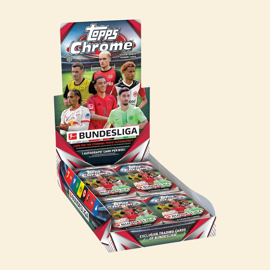 2024-25 Topps Chrome Bundesliga Soccer Hobby Box