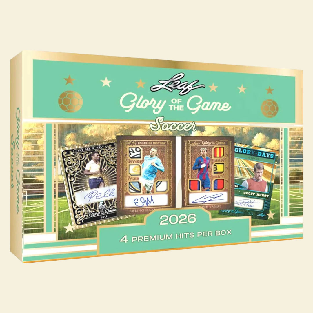 2026 Leaf Glory of the Game Soccer Hobby Box