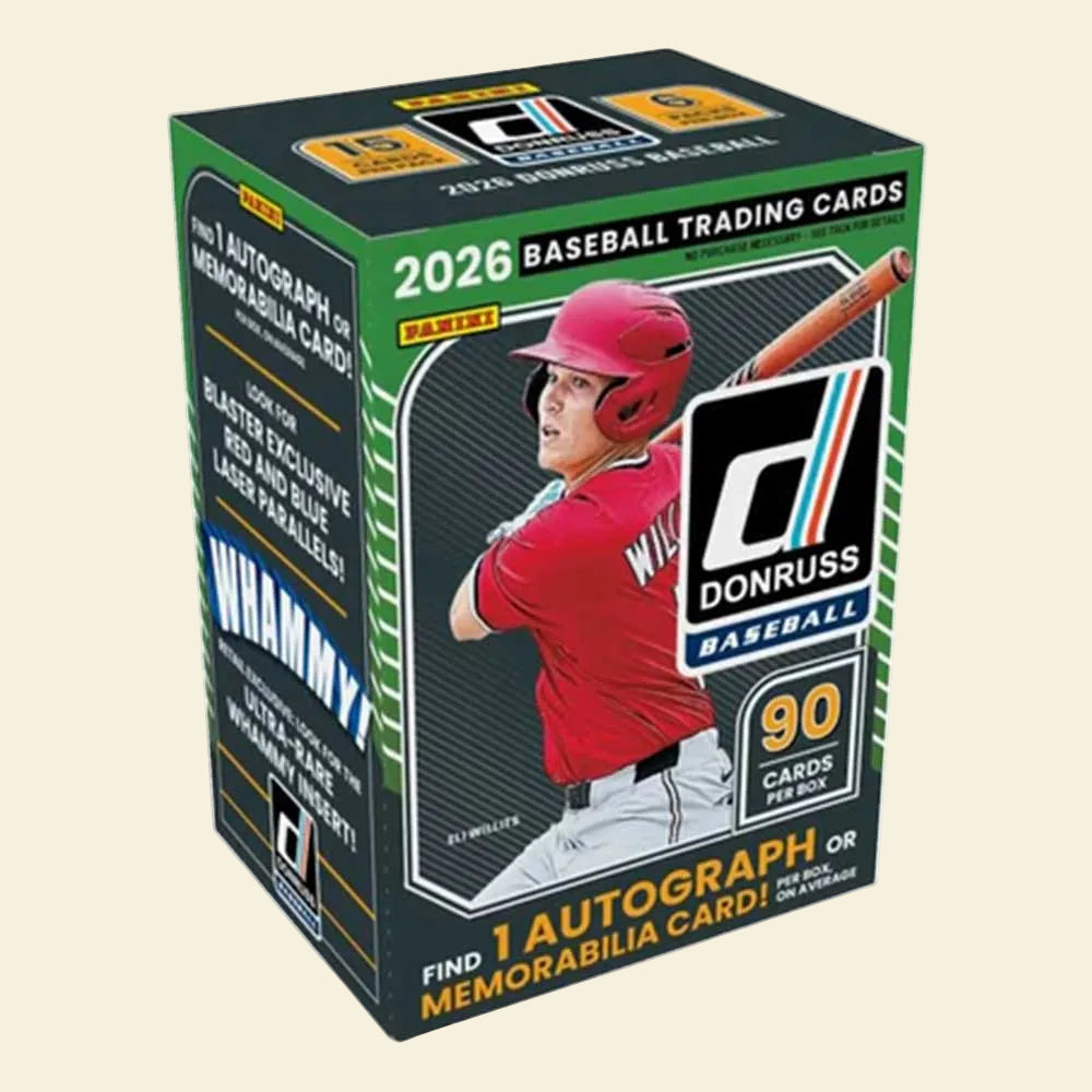 2026 Panini Donruss Baseball Hobby Blaster Box (Blue Laser parallels! )