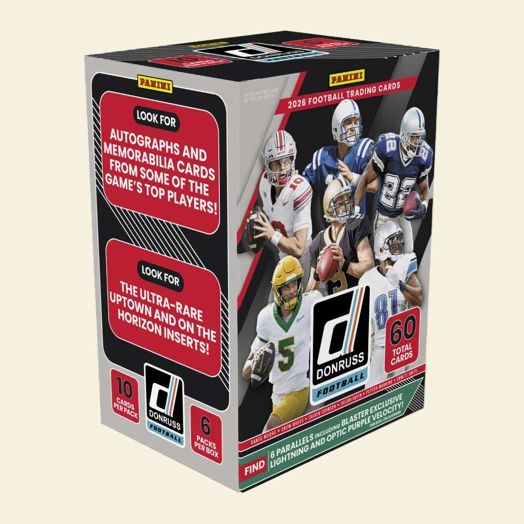 2026 Panini Donruss Football Hobby Blaster Box
