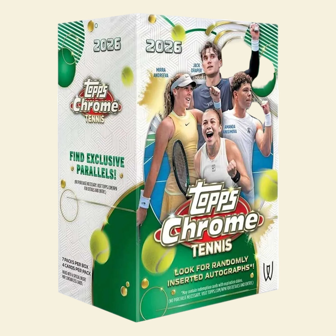 2026 Topps Chrome Tennis Blaster Box