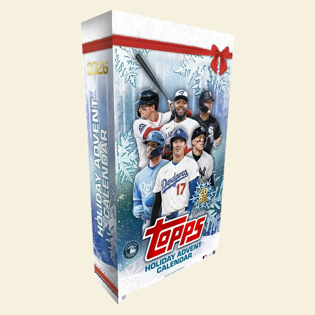 2026 Topps Holiday Baseball Advent Calendar Box
