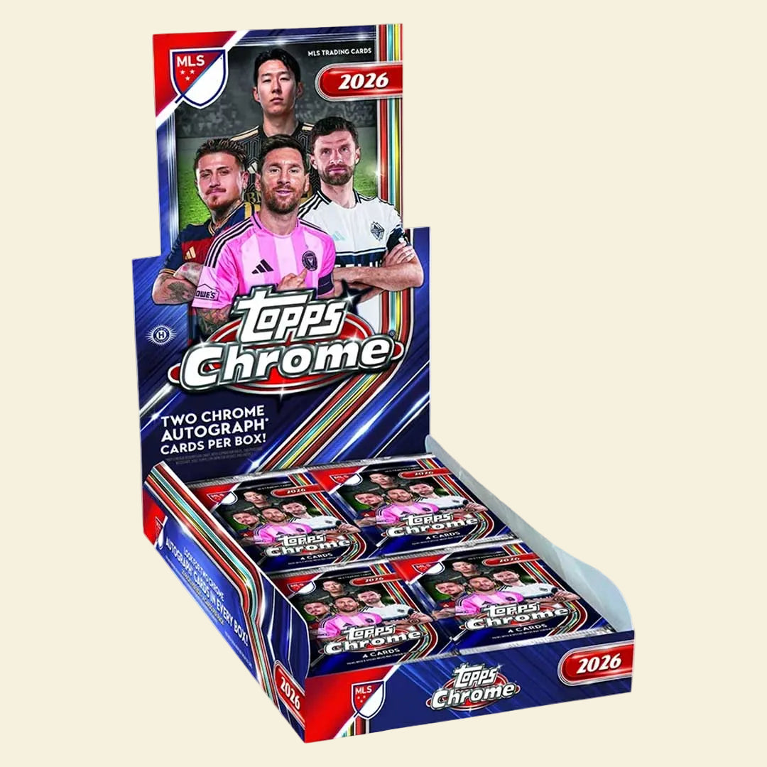 2026 Topps MLS Chrome Soccer Hobby Box