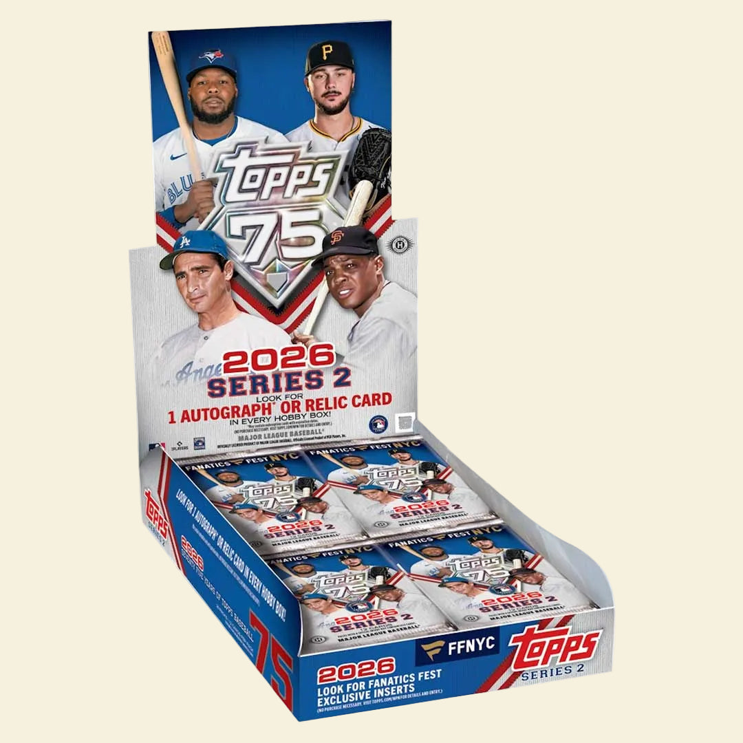2026 Topps Series 2 Baseball Fanatics Fest NYC Edition Hobby Box (Fanatics Fest Refractors)