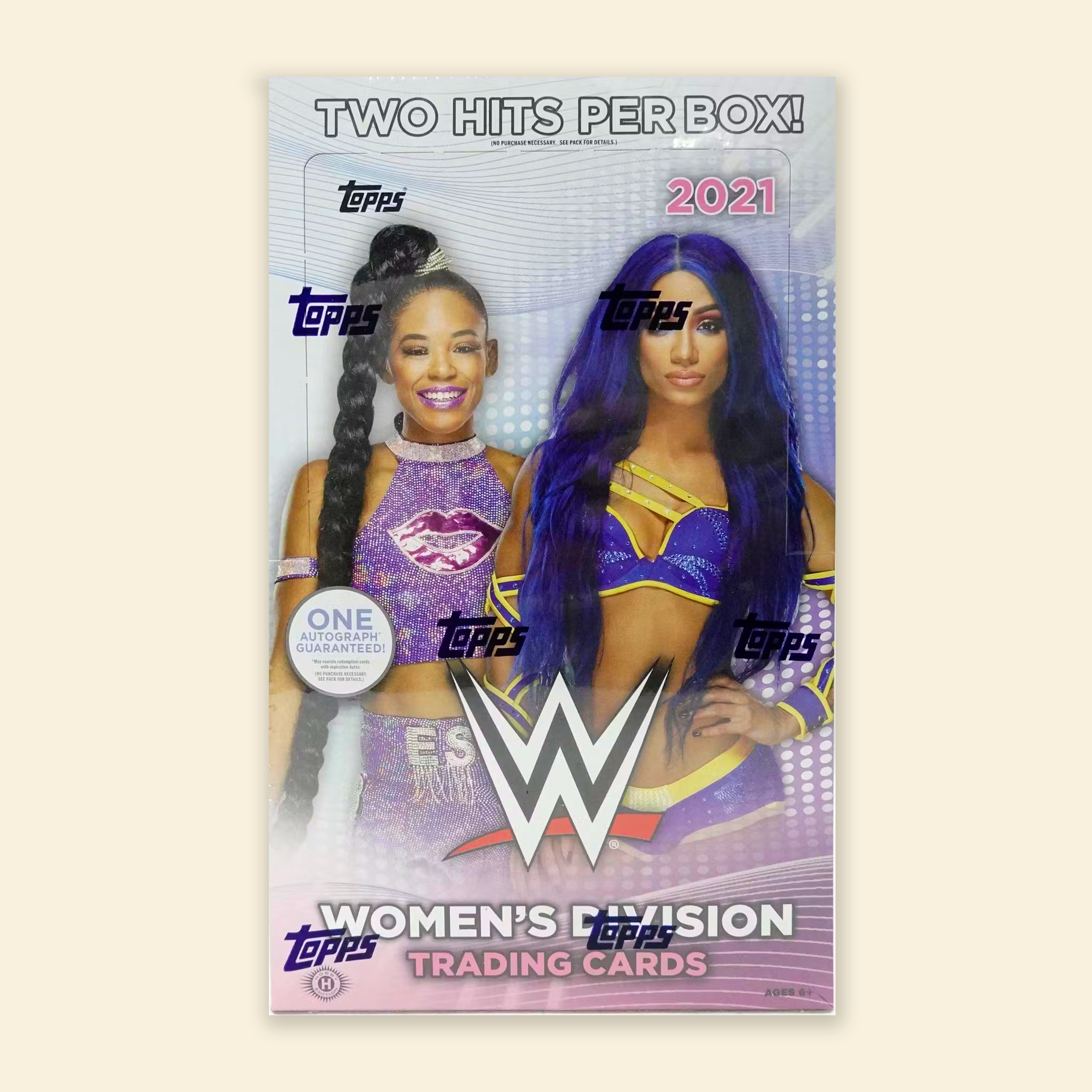 2021 Topps WWE Wrestling Women’s Division Sealed Hobby Box