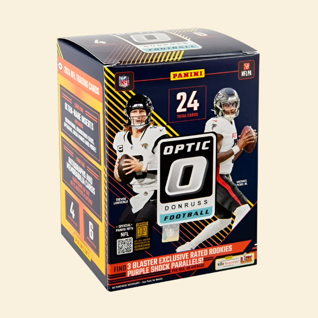 2024 Optic Football Blaster Box (Purple Shock)