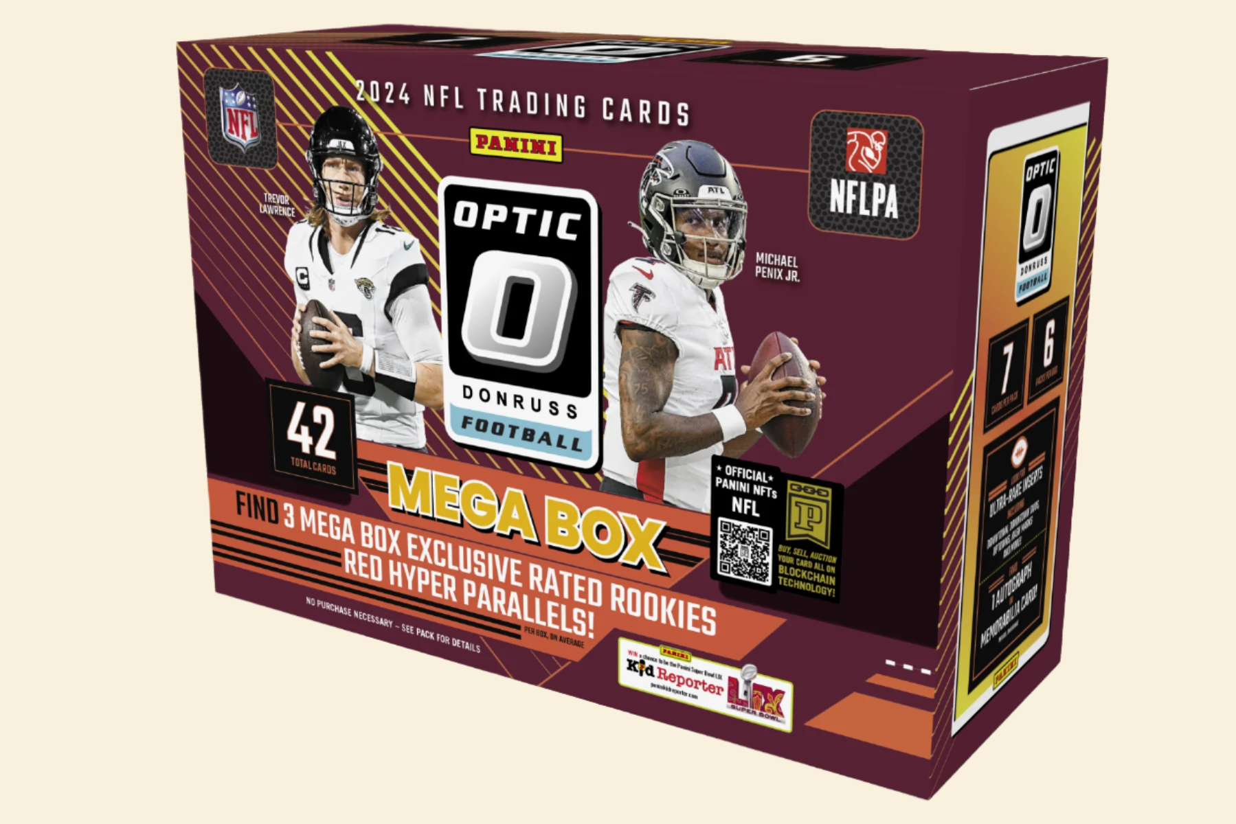 2024 Panini Donruss Optic Football Mega Box (Red Hyper Parallels!)