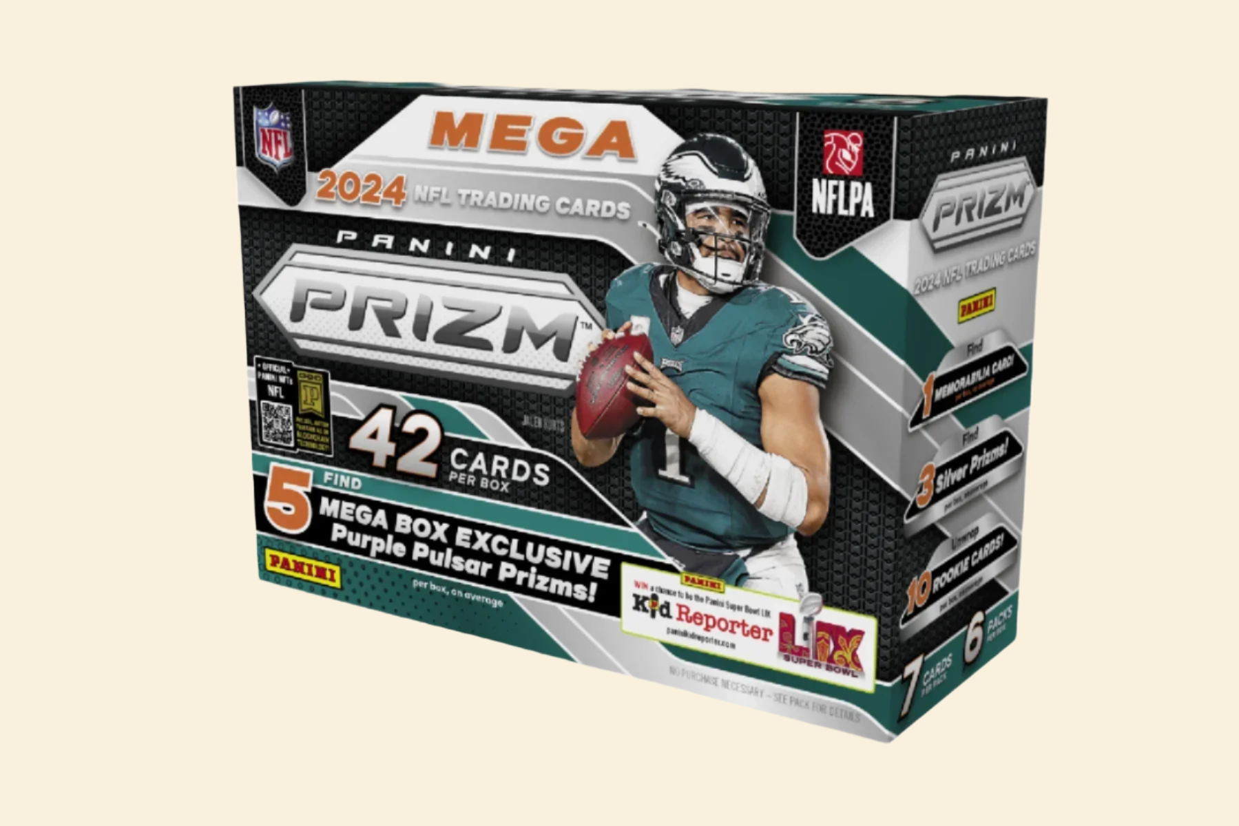 2024 Panini Prizm Hobby Mega Box (Purple Pulsar)