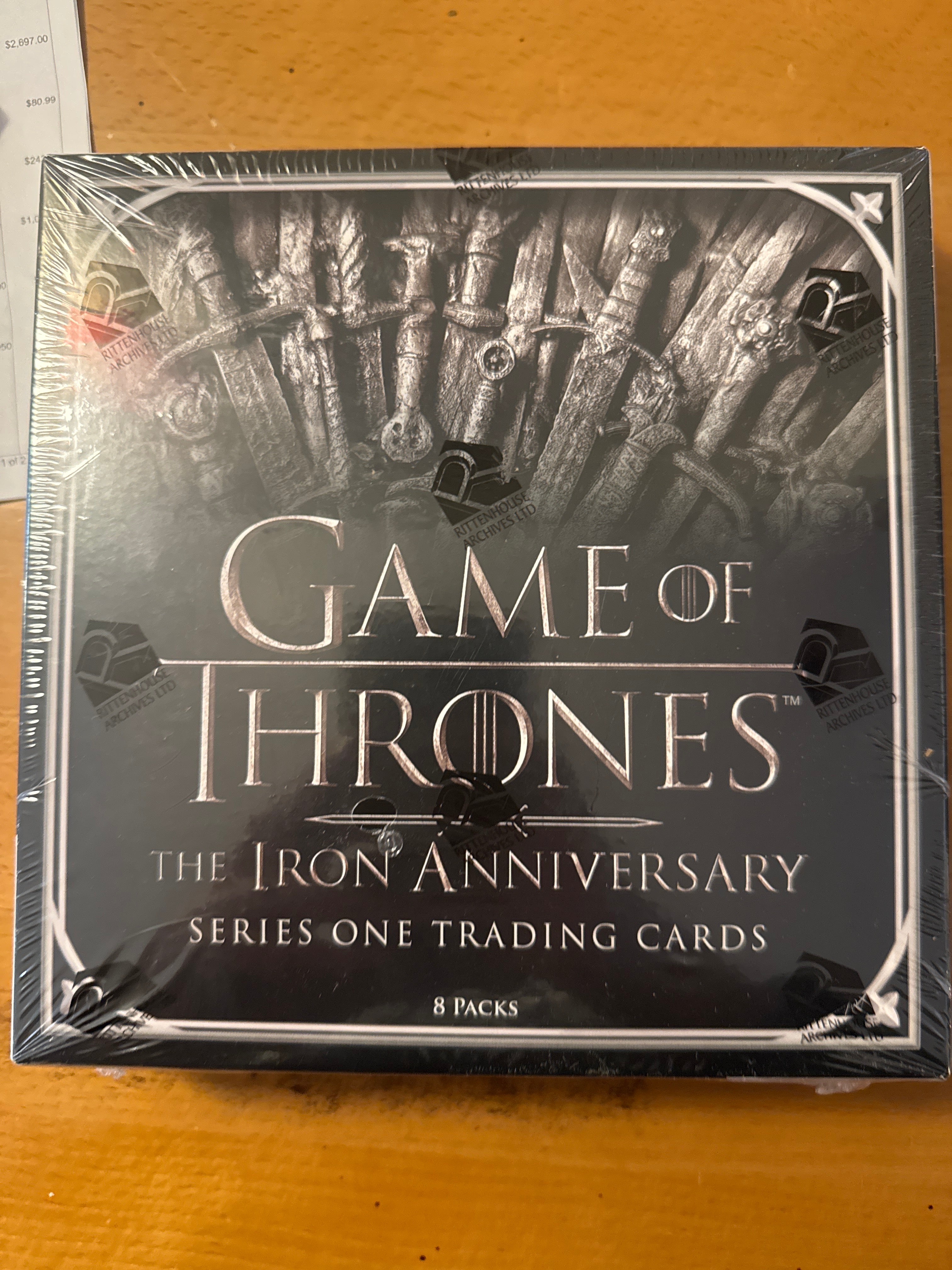 Game Of Thrones Iron Anniversary Hobby Box