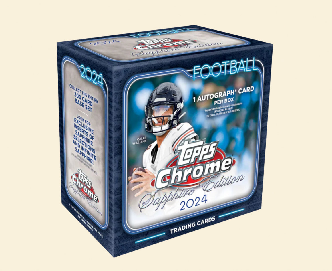 2024 Topps Chrome Sapphire Football Hobby Box