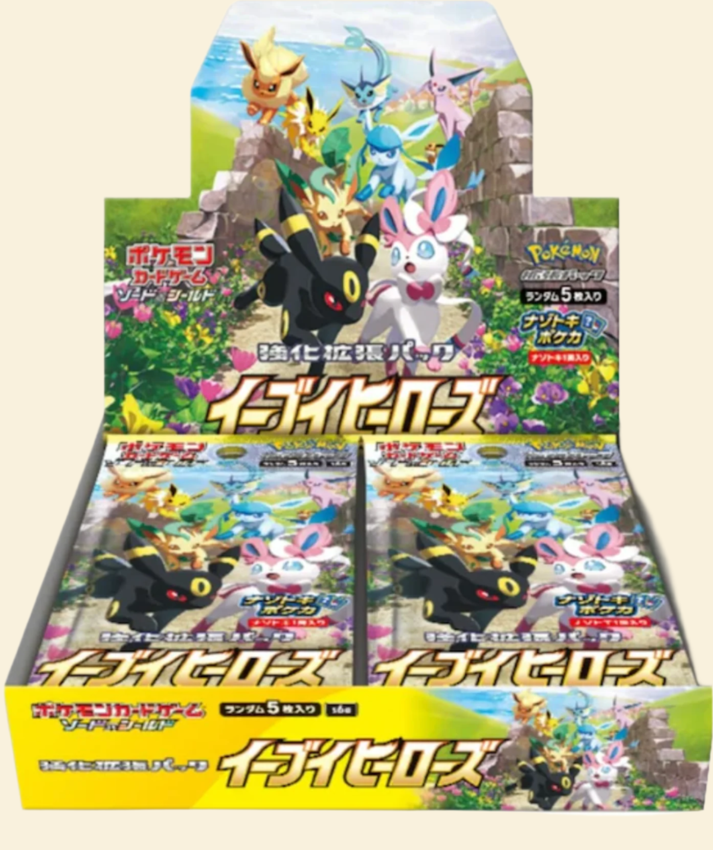 Eevee Heroes JP Japanese Pokemon Booster Box GX TCG