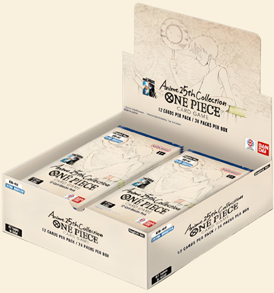 EB02 - One Piece TCG: Extra Booster - Anime 25th Collection Sealed Booster Box (Pre-Order)