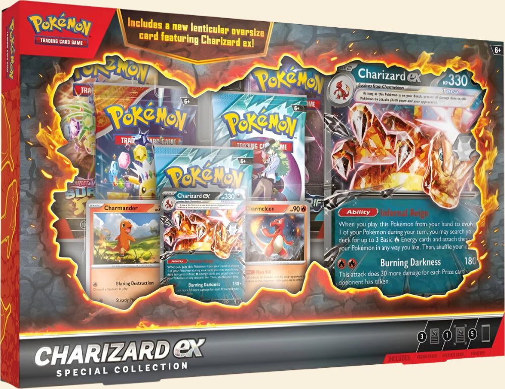 Bleecker Trading - Pokemon: Charizard ex Special Collection Box Bleecker Trading - Pokemon: Charizard ex Special Collection Box