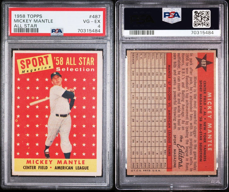 Original Willie Mays 1956 Topps Baseball Card #130 Psa 1 Poor Ny