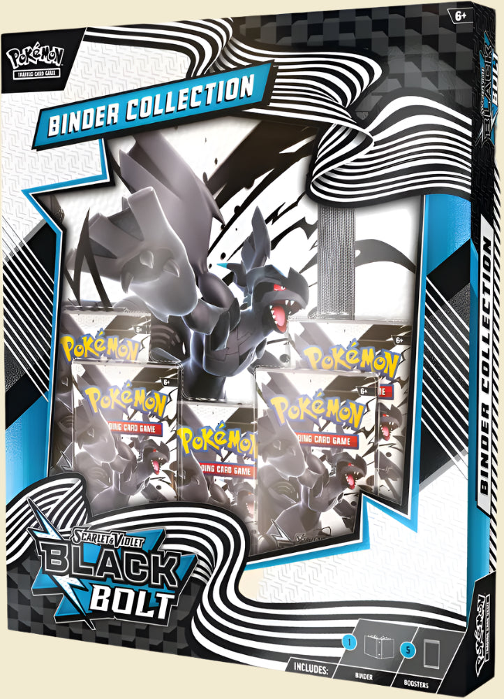 Pokemon Black Bolt Binder Collection Box
