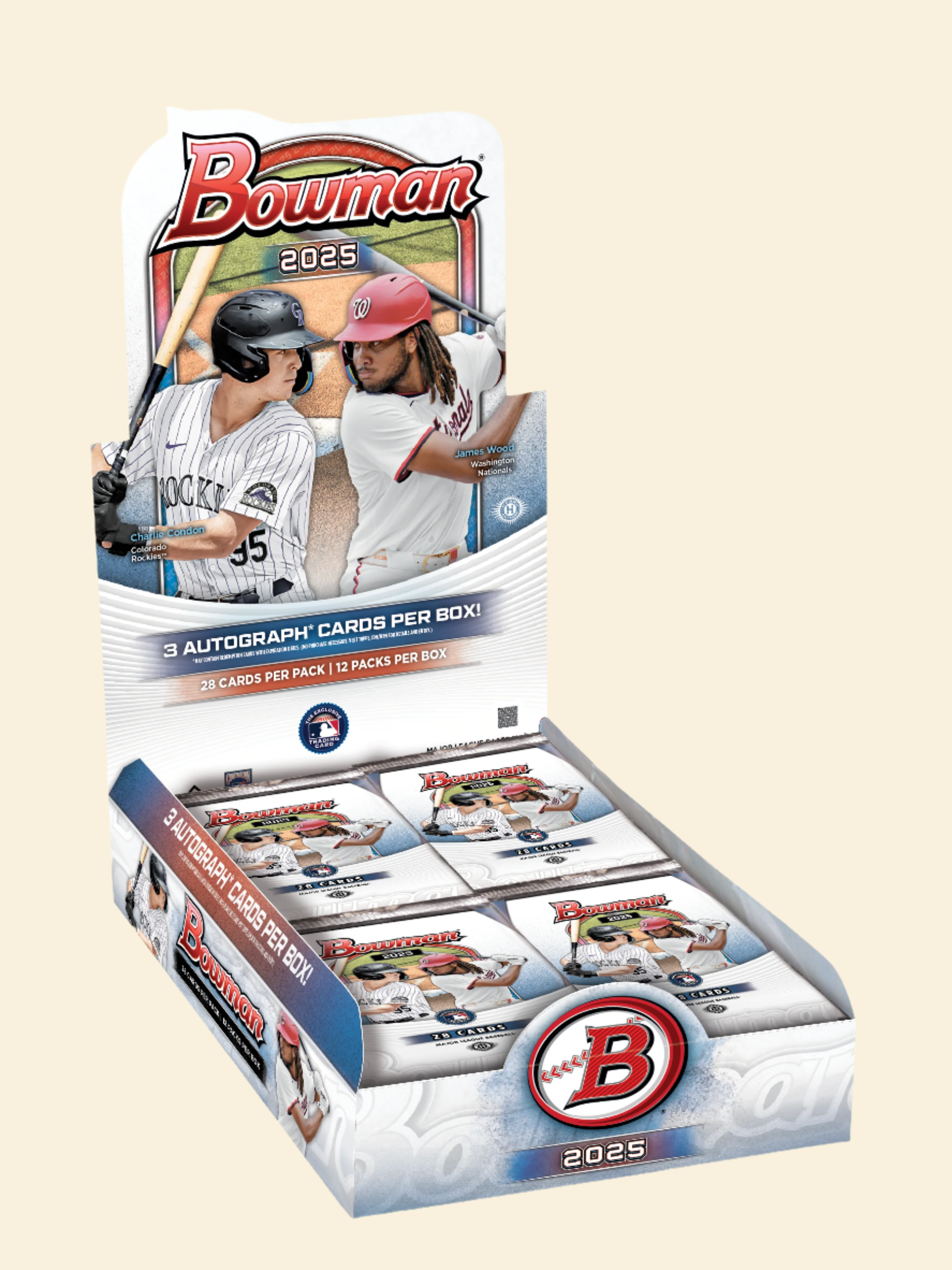2025 Bowman Baseball Jumbo Hobby Box