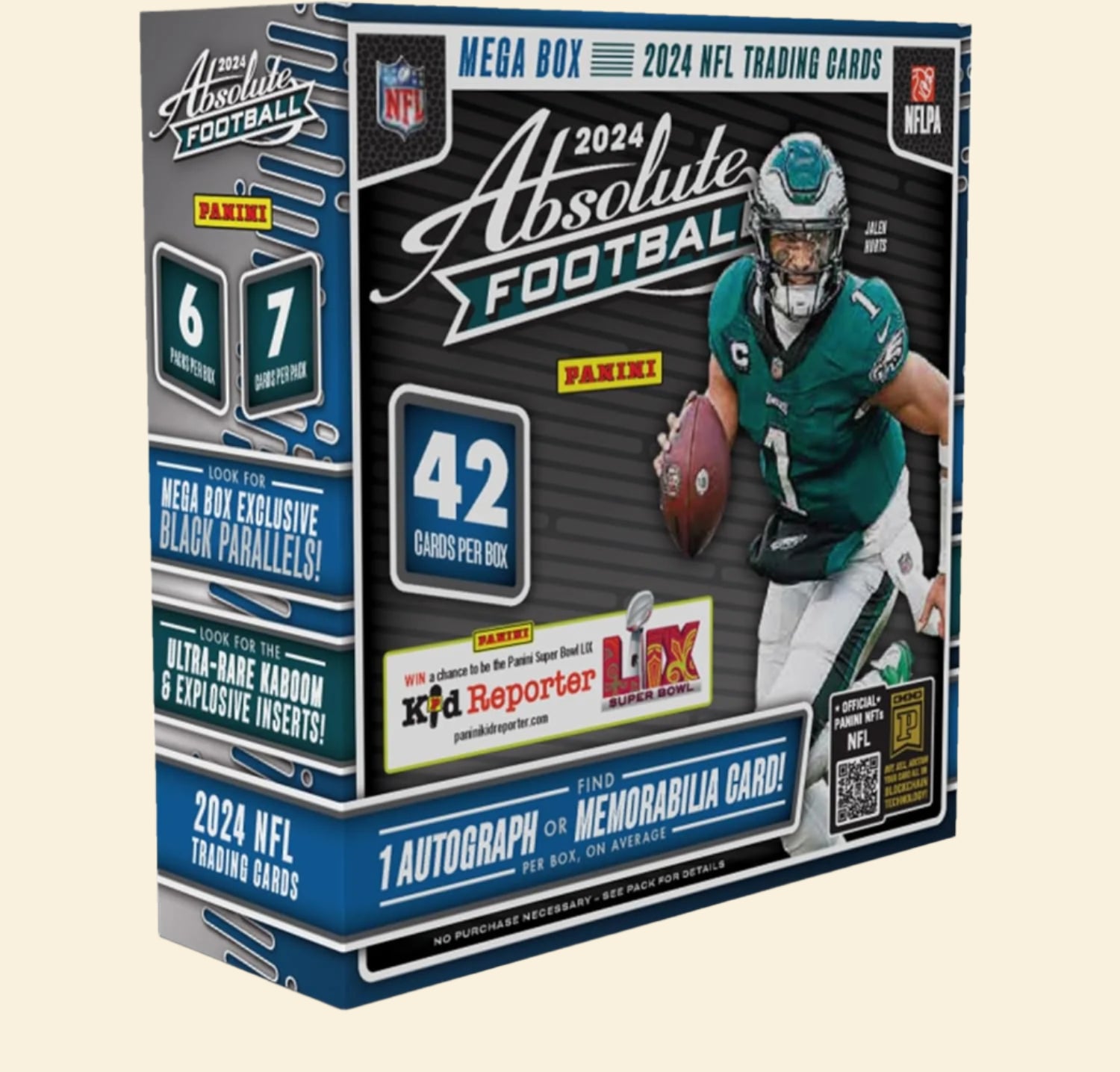 2024 Panini Absolute Football Sealed Mega Box (Black Parallels)