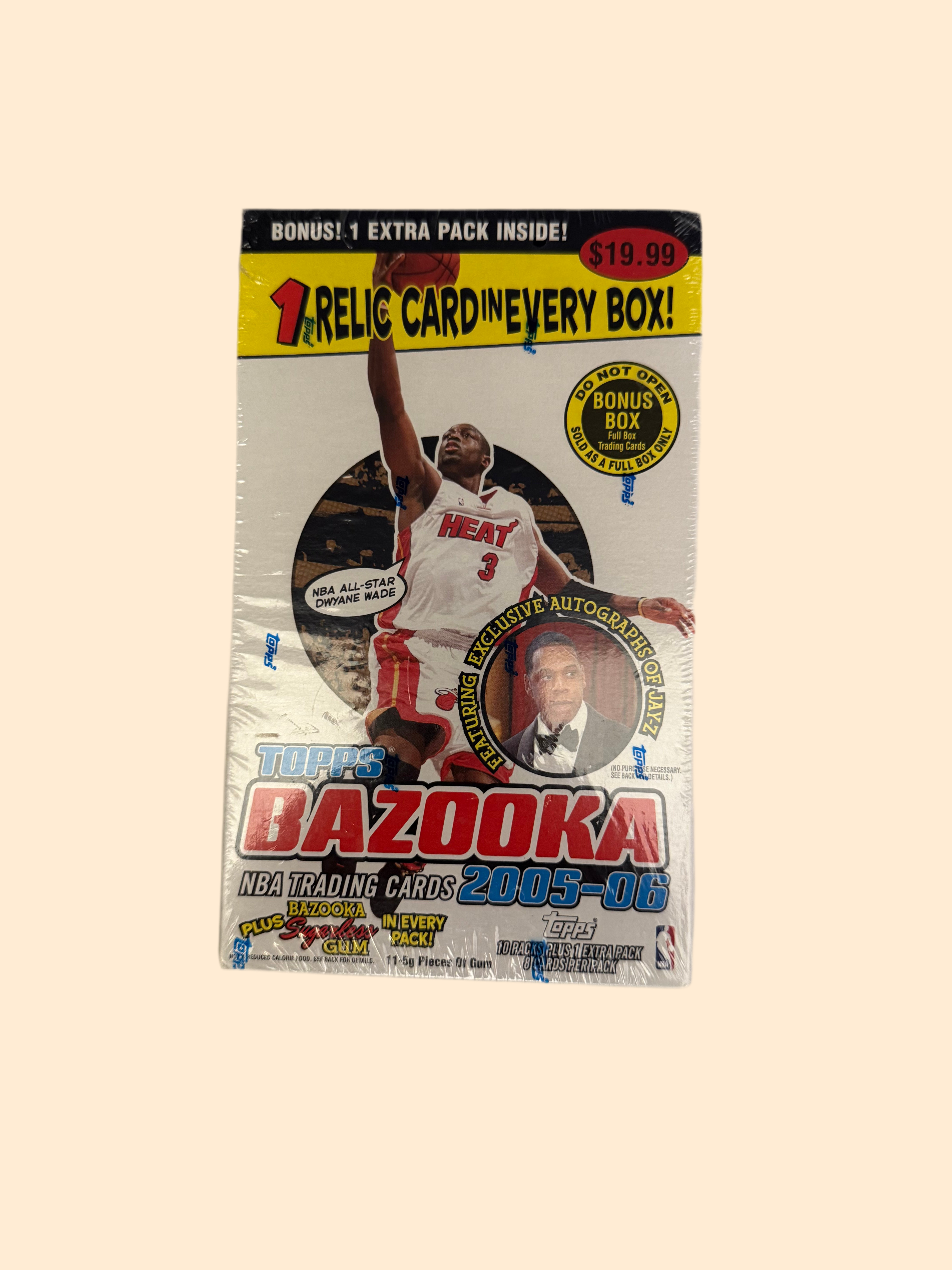 2005-06 Topps Bazooka NBA Sealed Bonus Box