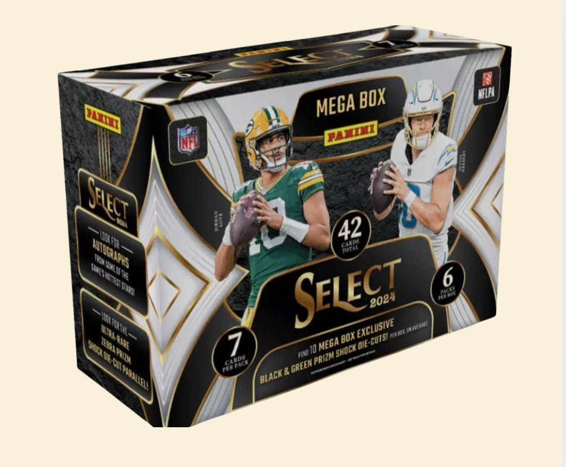 2024 Panini Select Football Mega Box