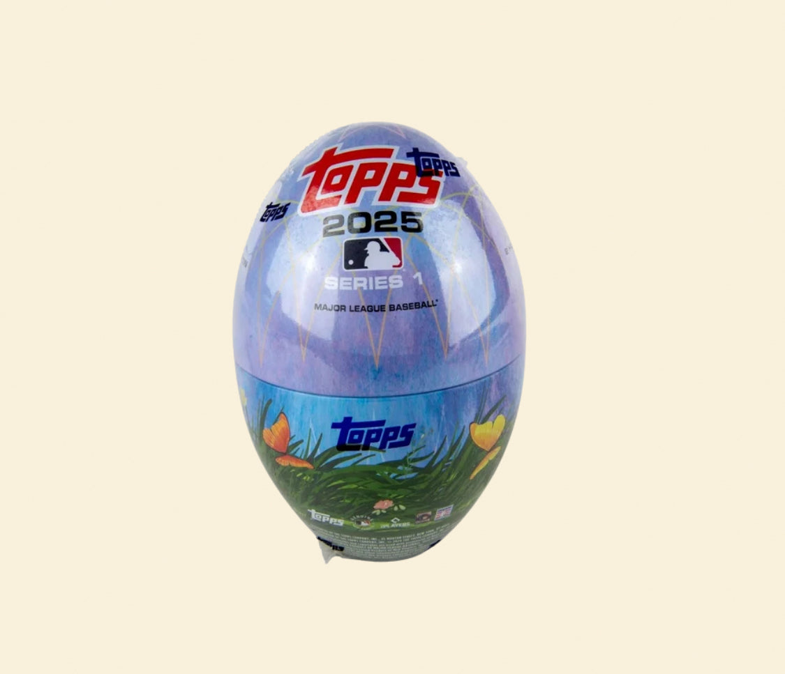 2025 Topps Series 1 Baseball Sealed Easter Egg Tin