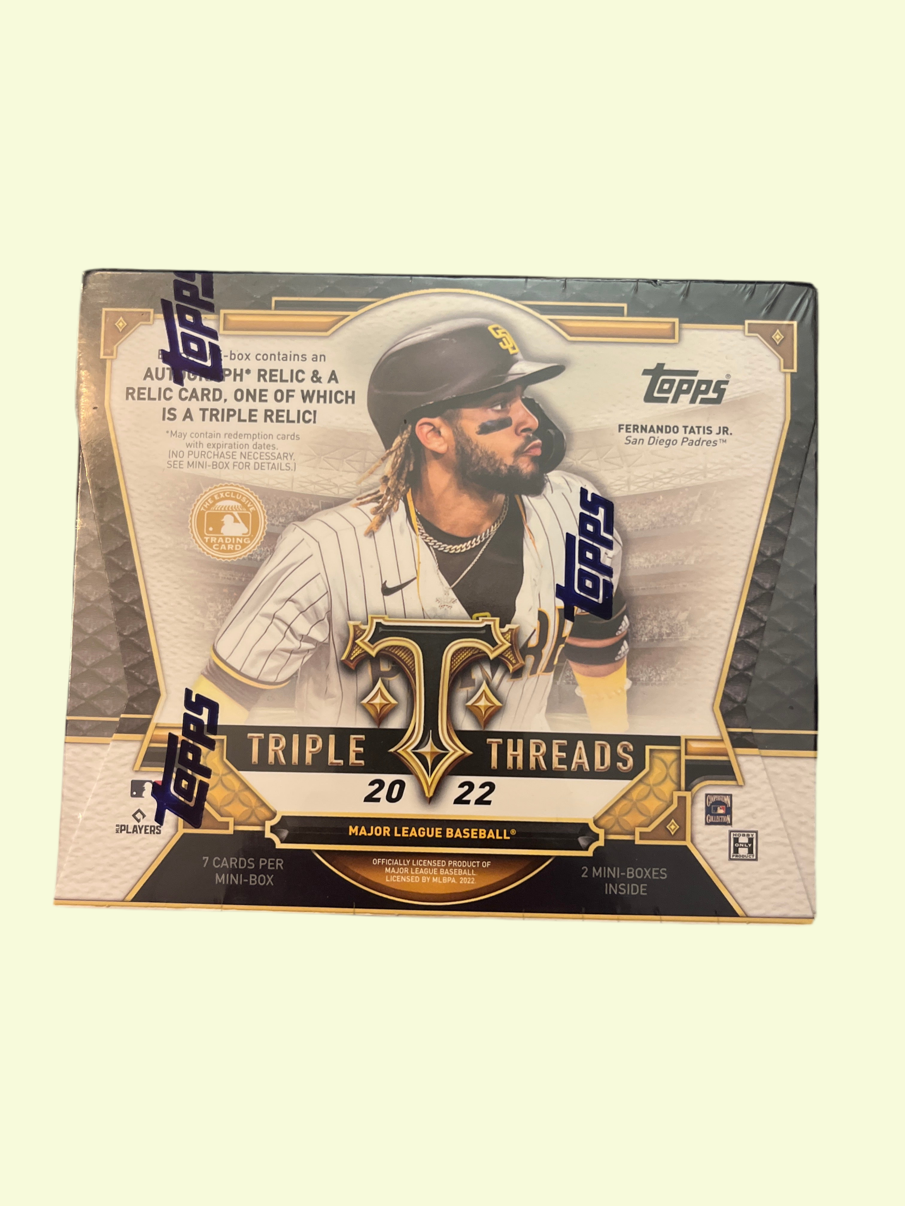 2022 Topps Triple Threads Baseball Hobby Box