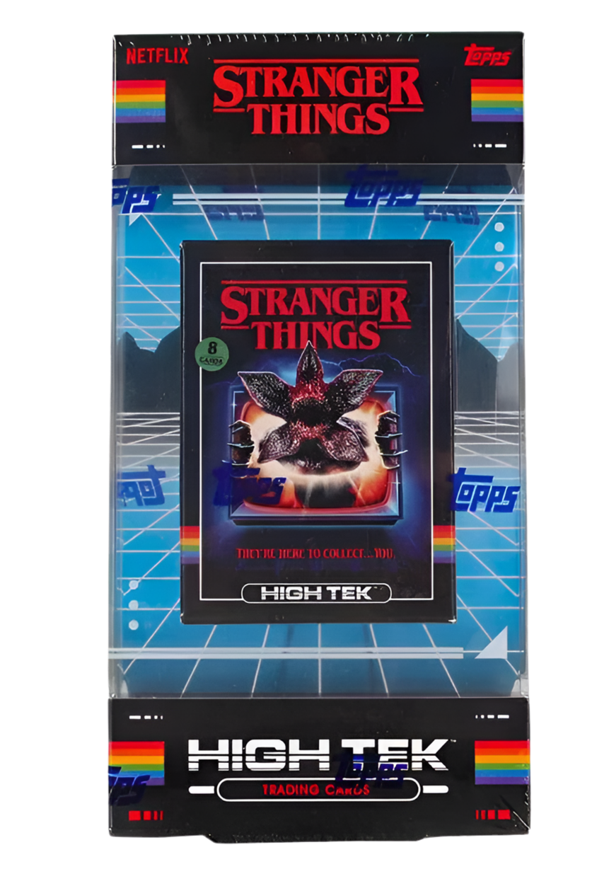 2024 Topps High Tek Stranger Things Netflix Hobby Box