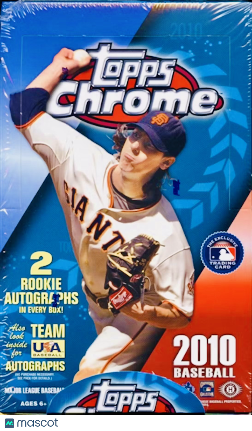 2010 Topps Chrome Baseball Hobby Box