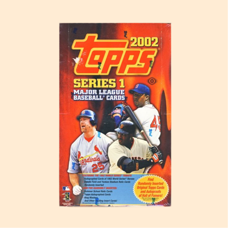 2002 Topps Series 1 Hobby Box