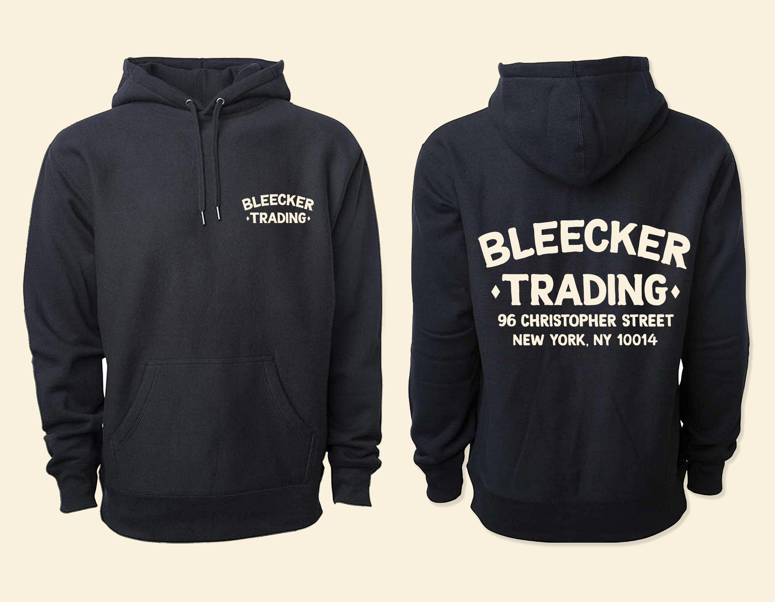 Black Cream Flagship Hoodie
