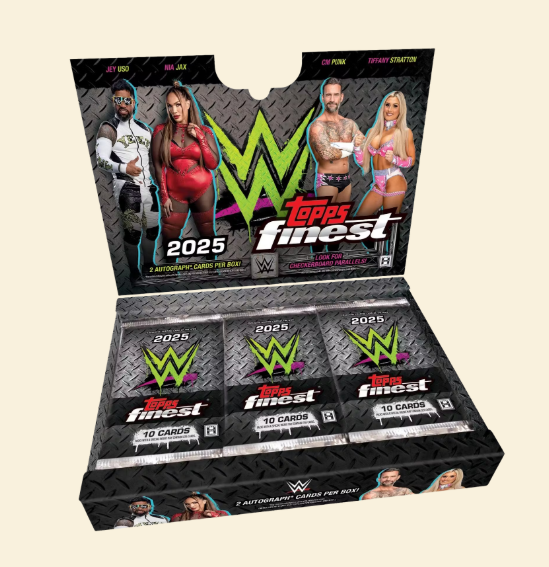 2025 Topps Finest WWE Hobby Box (Presale)