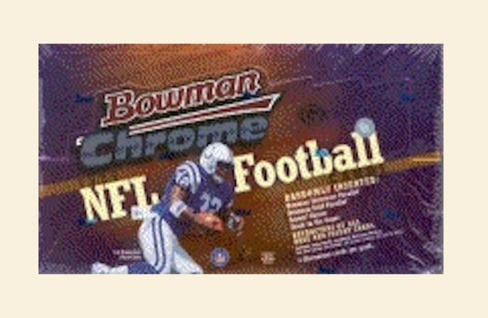 1999 Bowman Chrome Football Hobby Box