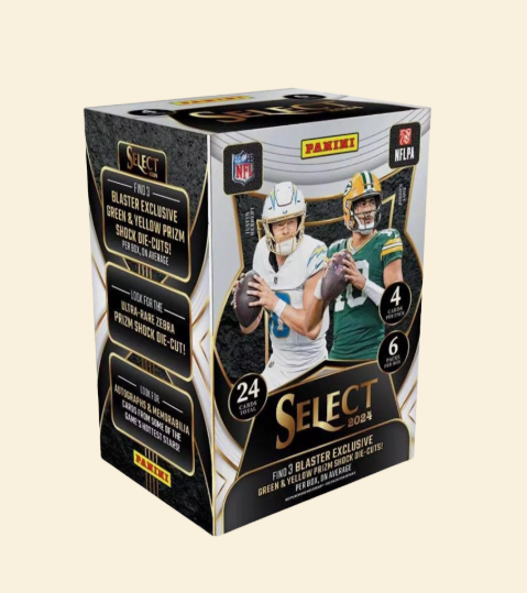 2024 Select Football Blaster Box (Green & Yellow)