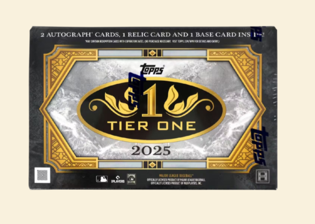 2025 Topps Tier One Baseball Hobby Breaker Box