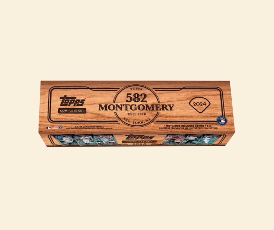 2024 Topps Baseball 582 Montgomery Club Complete Factory Set