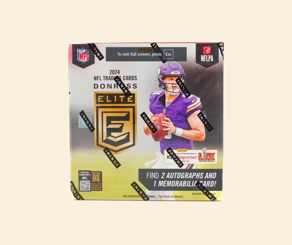 2024 Donruss Elite FOTL Football Sealed Hobby Box
