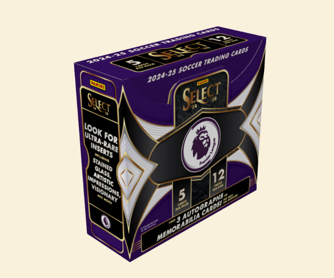 2024-25 Panini Select Premier League Soccer Hobby Box