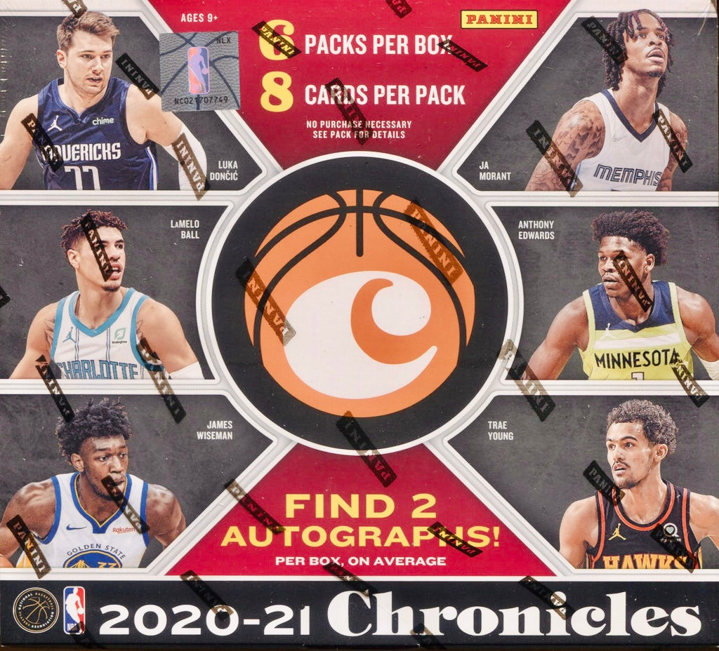 2020 Panini Chronicles Basketball Hobby Box