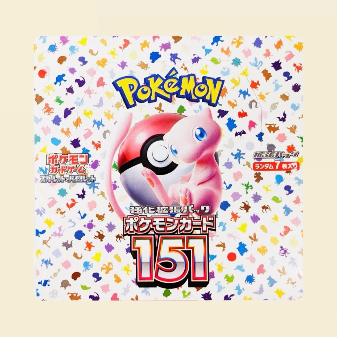 Pokemon: Scarlet & Violet - 151 - Sealed Japanese Booster Box SV151 JP